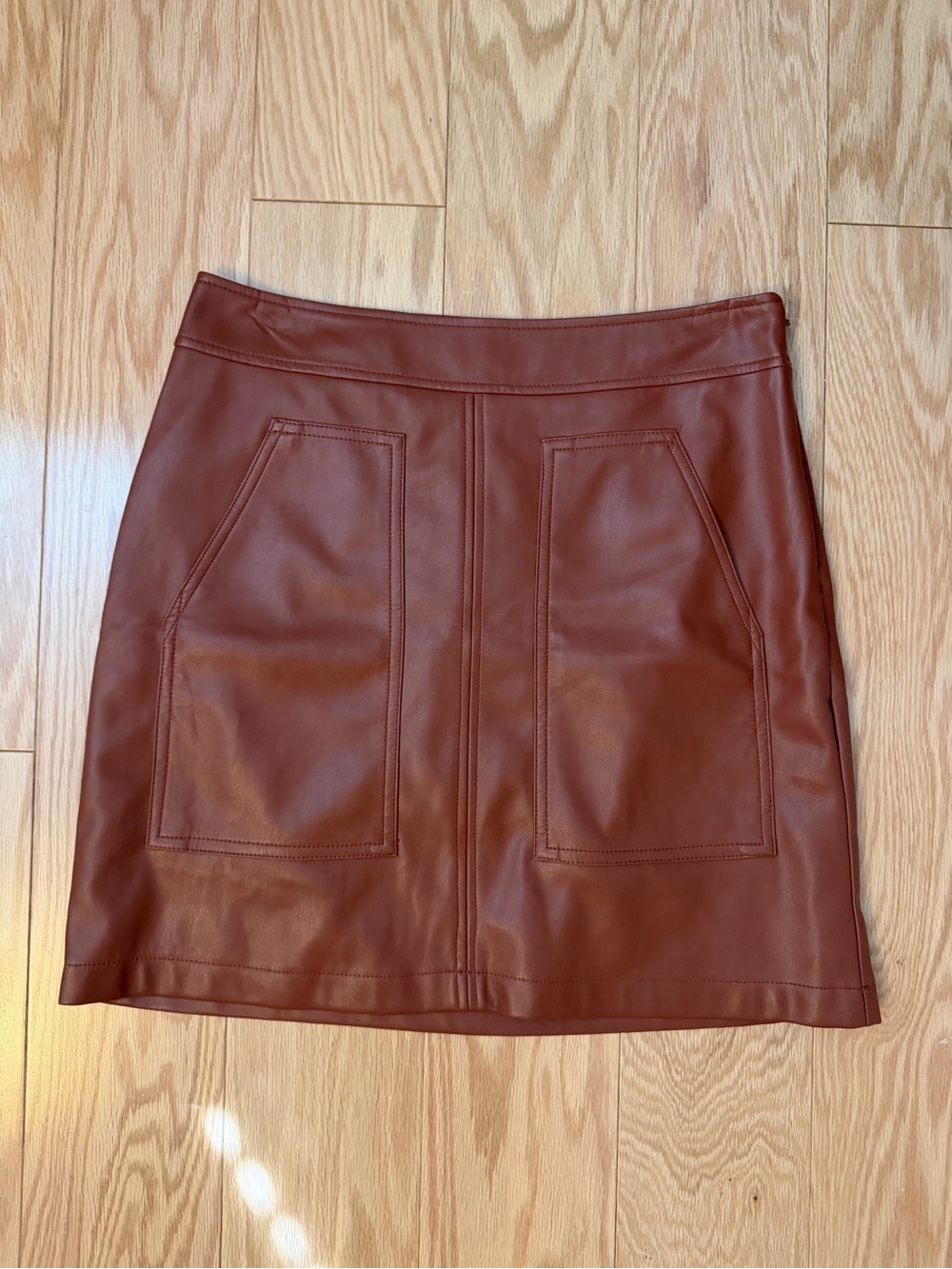 Loft Leather Mini Skirt Sz 4